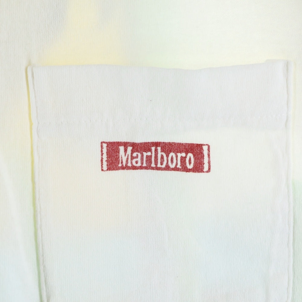 VINTAGE(ヴィンテージ) 90s Marlboro Cacutus Pocket Tee FOTL マルボロ カクタスポケット 半袖クルーネックTシャツ ホワイト