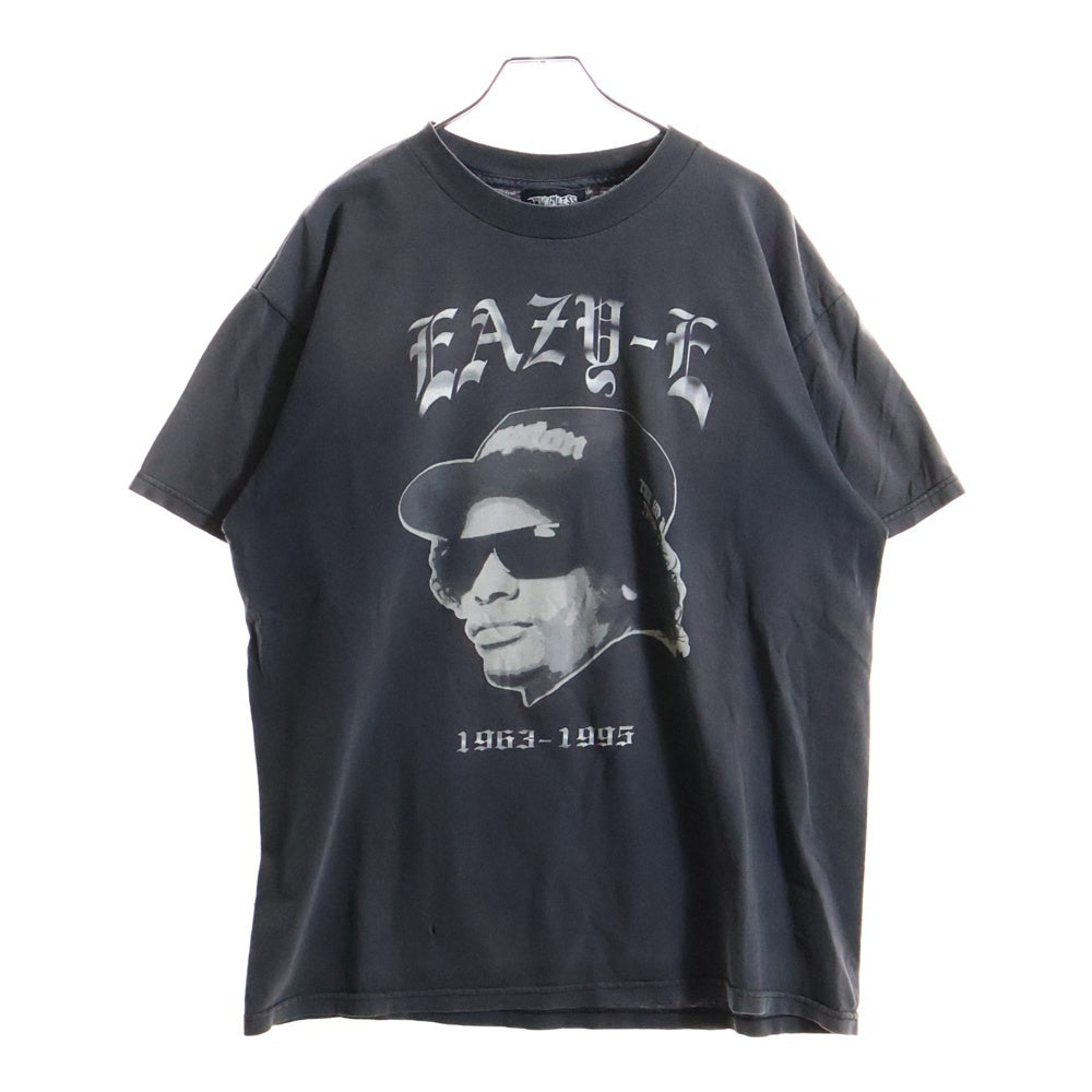 VINTAGE(ヴィンテージ) 06s EAZY-E RUTHLESS RECORDS TEE 追悼 イージーイ 半袖クルーネックTシャツ ブラック