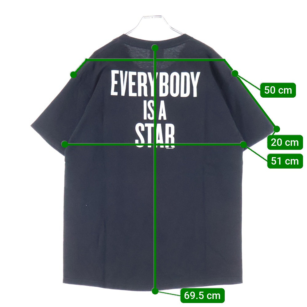 VINTAGE(ヴィンテージ) 00s MADONNA EVERYBODY IS A STAR TEE マドンナ 両面プリント 半袖Tシャツ ブラック