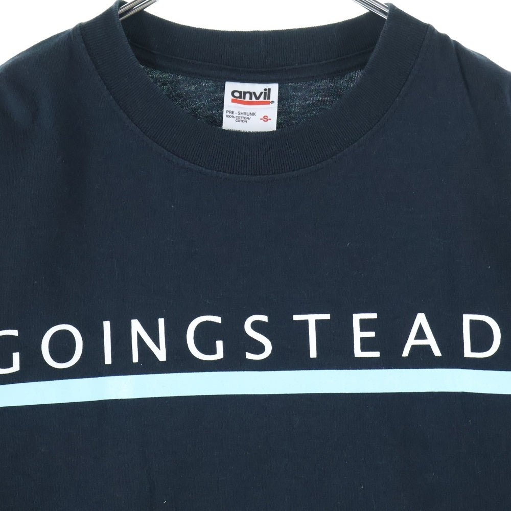 VINTAGE(ヴィンテージ) GOING STEADY ゴイステ もしも君が泣くならば ANVIL TEE 半袖クルーネックTシャツ ブラック
