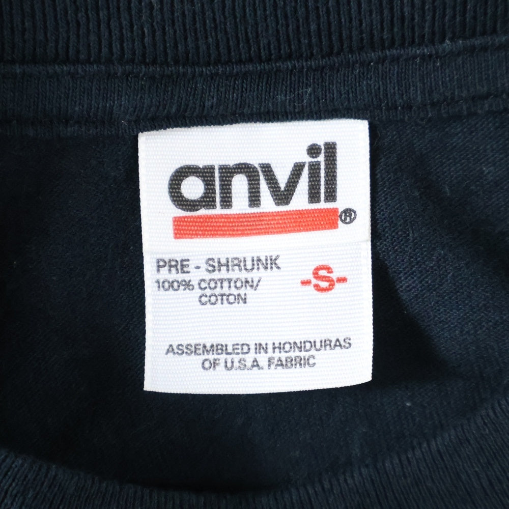 VINTAGE(ヴィンテージ) GOING STEADY ゴイステ もしも君が泣くならば ANVIL TEE 半袖クルーネックTシャツ ブラック