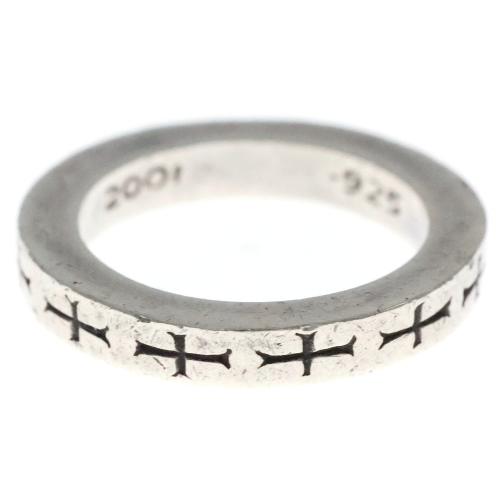 CHROME HEARTS(クロムハーツ) 3mm SPACER FUCKYOU DIA 3mmスペーサーファックユー シルバー 2Pダイヤリング