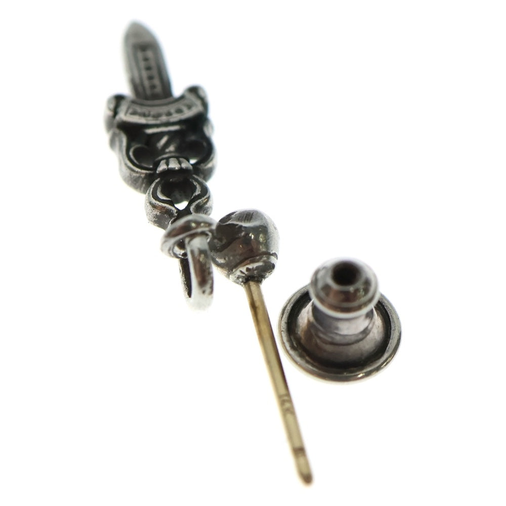 CHROME HEARTS(クロムハーツ) DRP STCK DGGR スタックダガードロップ ピアス シルバー