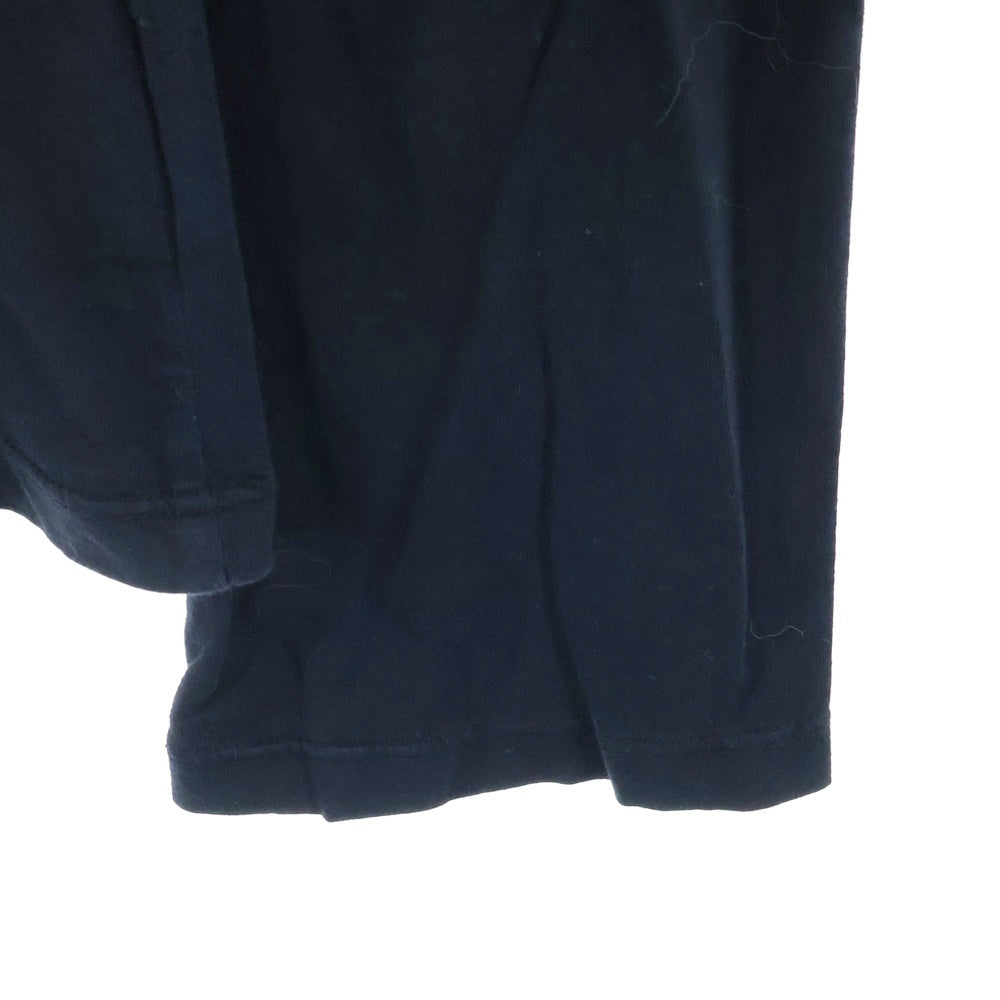 CHROME HEARTS(クロムハーツ) クロスボールボタンヘンリーネック長袖カットソー ブラック