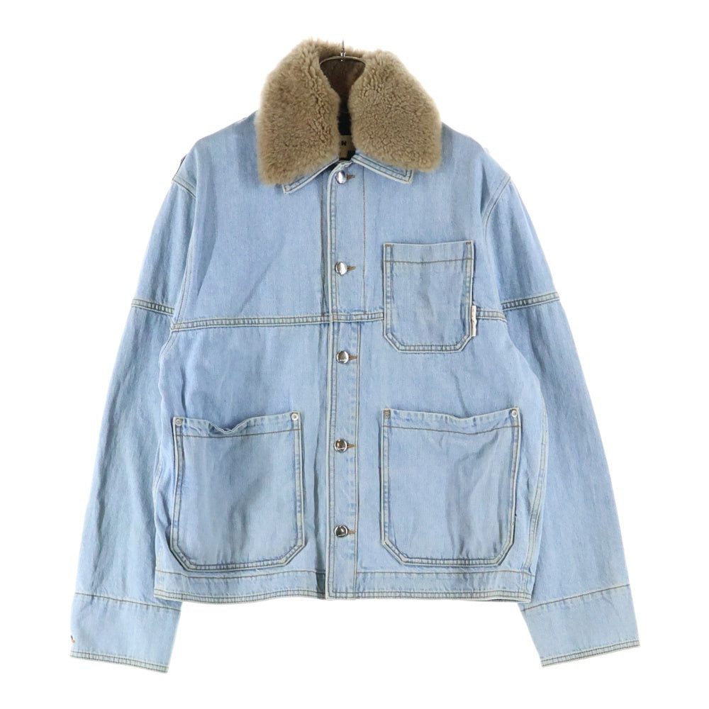 MARNI(マルニ) MULTI POCKET DENIM SHEEP CHECK JACKET マルチポケット 