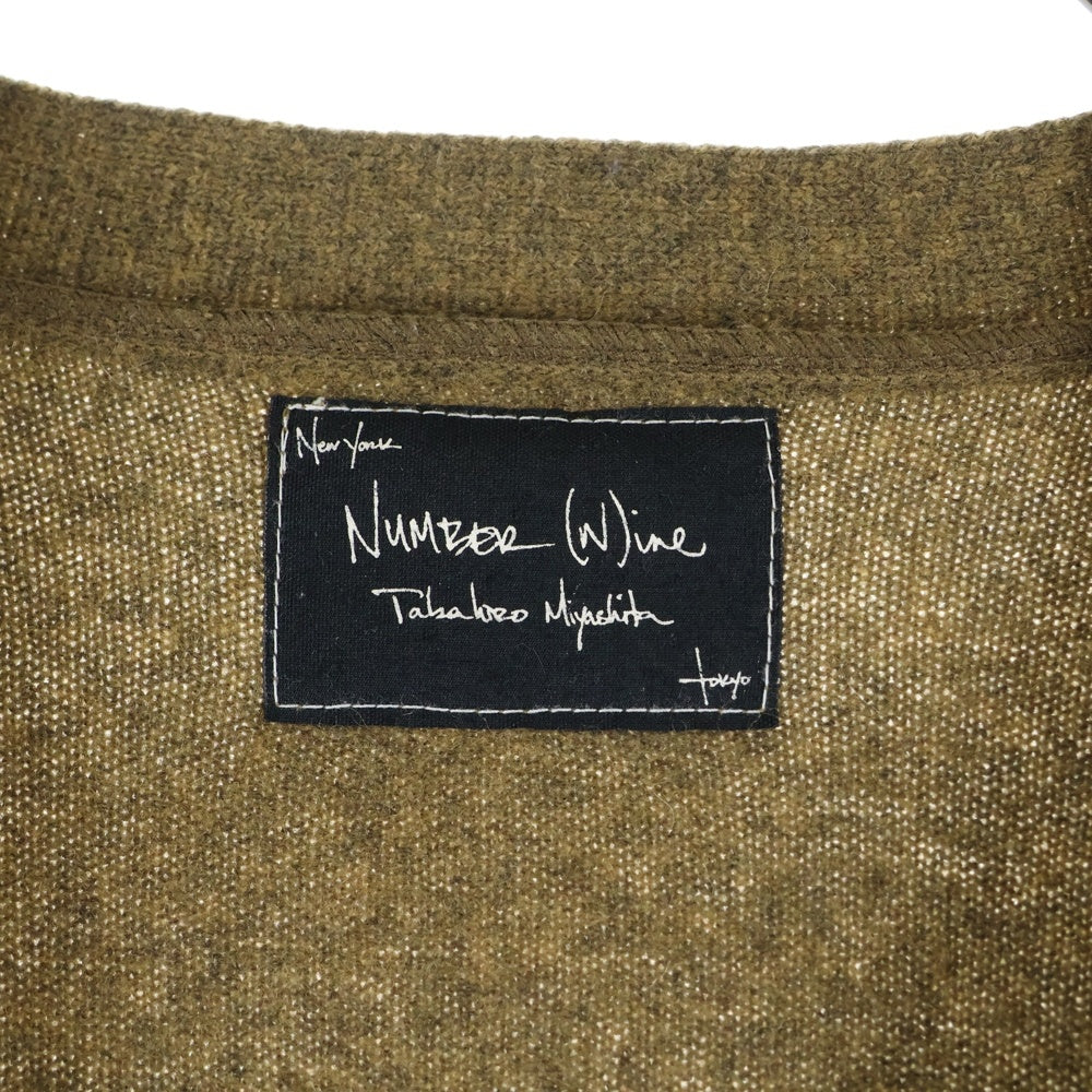 NUMBER (N)INE(ナンバーナイン) LONG CARDIGAN ロング カーディガン ブラウン