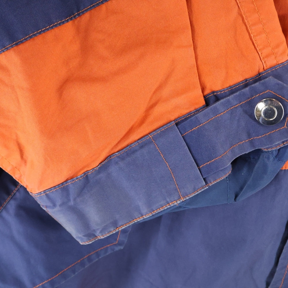 BROOKS BROTHERS(ブルックス ブラザーズ) 90s VINTAGE M-51 ボーダーフィールドパーカー ジャケット オレンジ/ネイビー