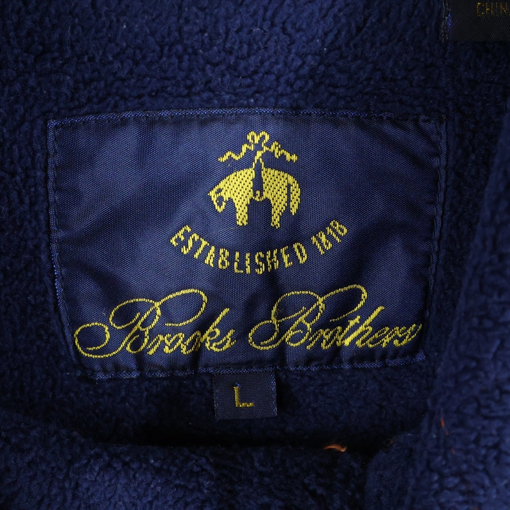 BROOKS BROTHERS(ブルックス ブラザーズ) 90s VINTAGE M-51 ボーダーフィールドパーカー ジャケット オレンジ/ネイビー