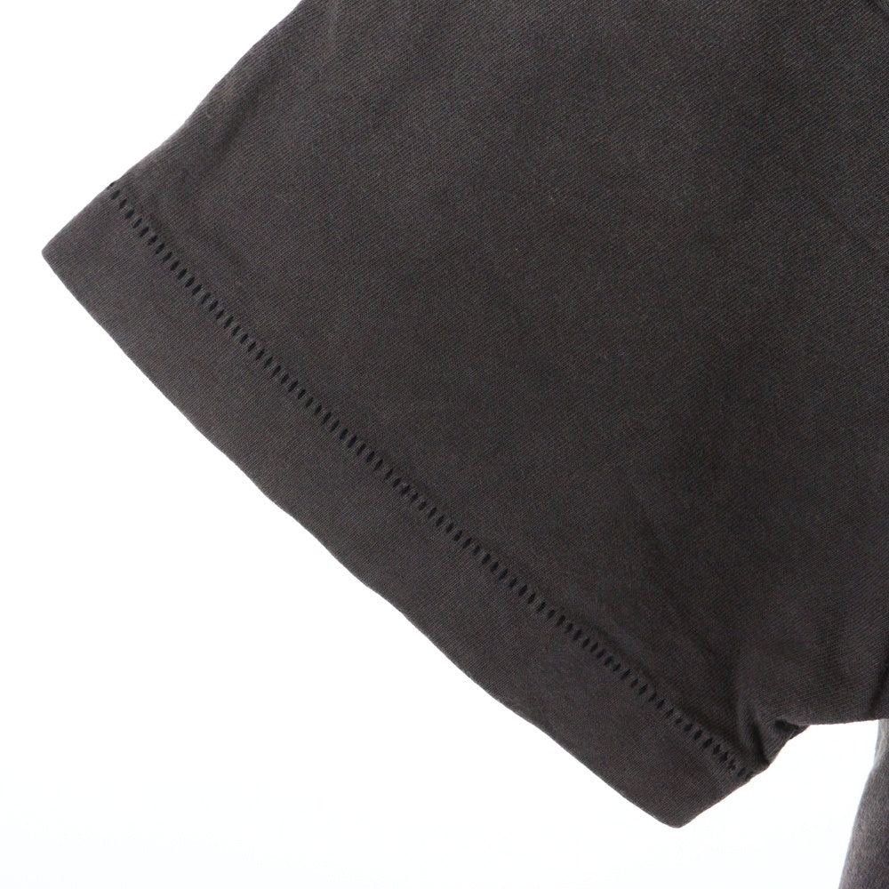 SAINT MICHAEL(セントマイケル) 21AW T-SHIRT FOCUS フォーカス クルーネックプリント半袖Tシャツ カットソー グレー SM-A21-0000-002