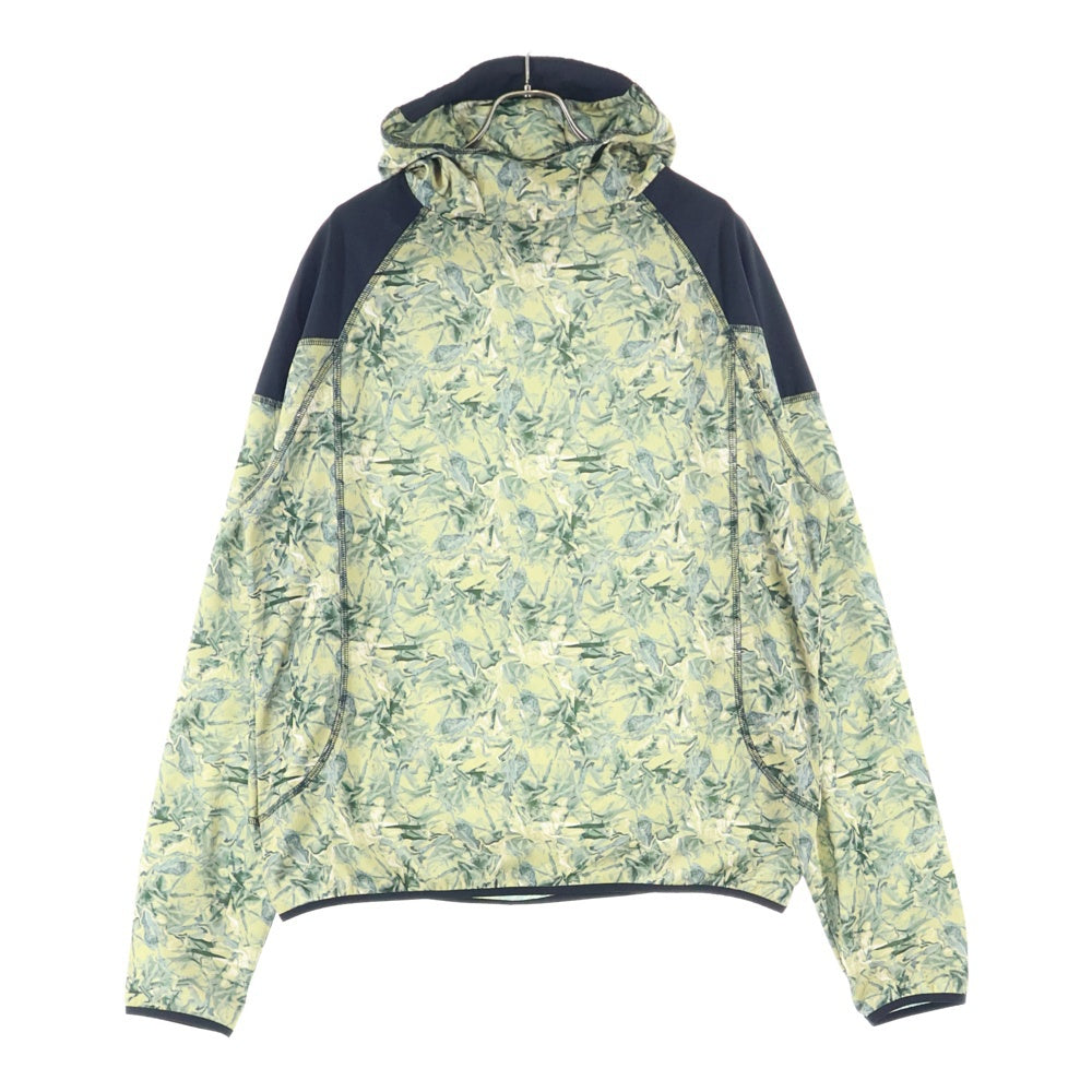 GR10K(ジーアールテンケー) 25SS COMBACT HOODIE BG824122EI 総柄プル 