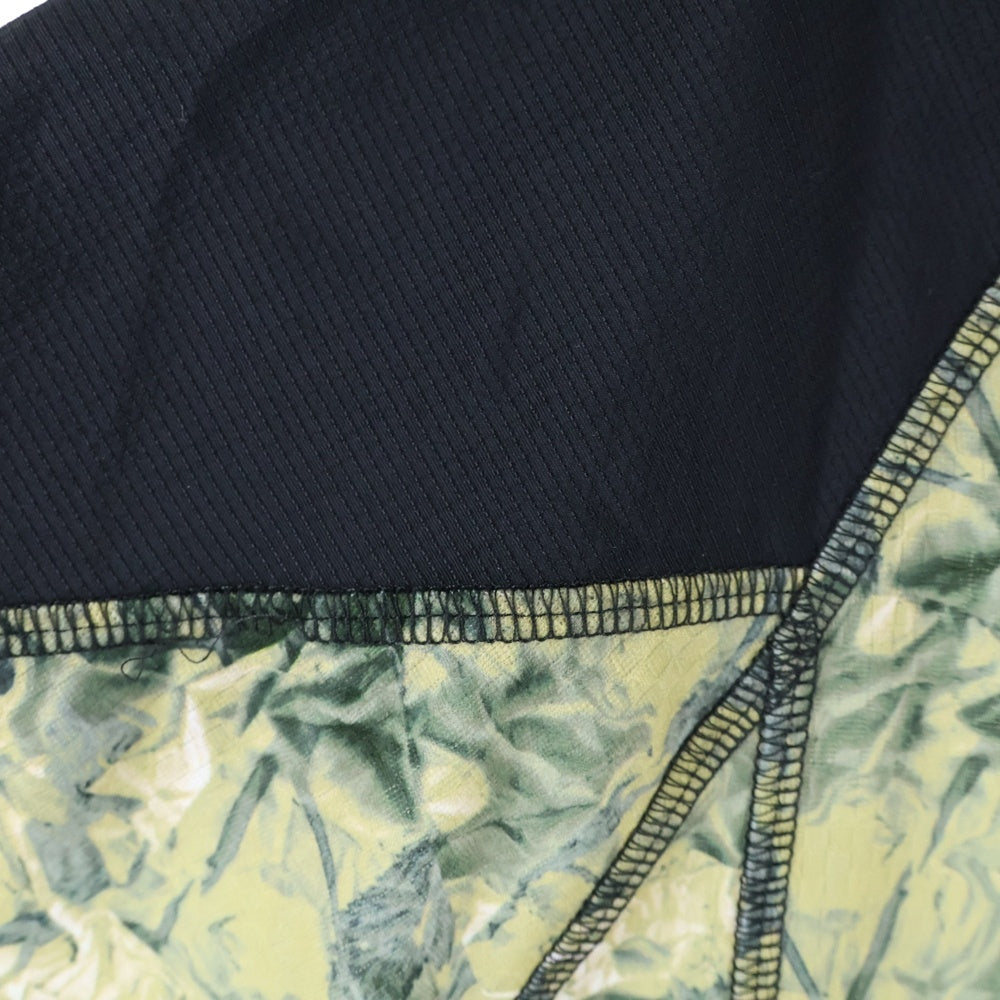 GR10K(ジーアールテンケー) 25SS COMBACT HOODIE BG824122EI 総柄プルオーバーパーカー マルチカラー