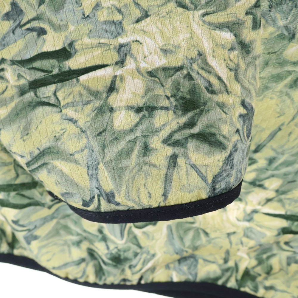 GR10K(ジーアールテンケー) 25SS COMBACT HOODIE BG824122EI 総柄プルオーバーパーカー マルチカラー