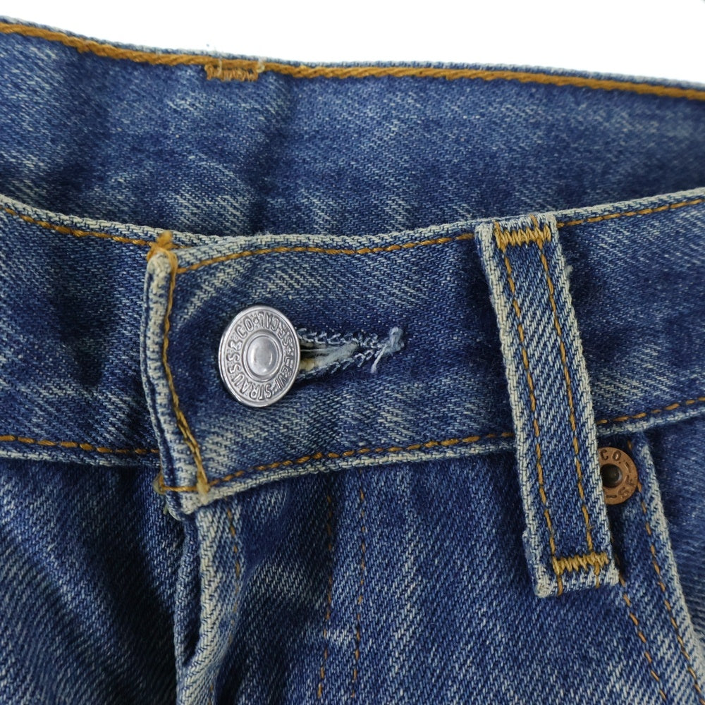 Levi's(リーバイス) 90S 501XX ボタン裏524 復刻 USA製 ストレートデニムパンツ ブルー