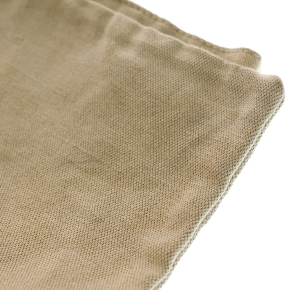 JIL SANDER(ジルサンダー) TOTEGRANDE ショッピングトート トートバッグ ロゴ キャンバス レザー アイボリー ブラック