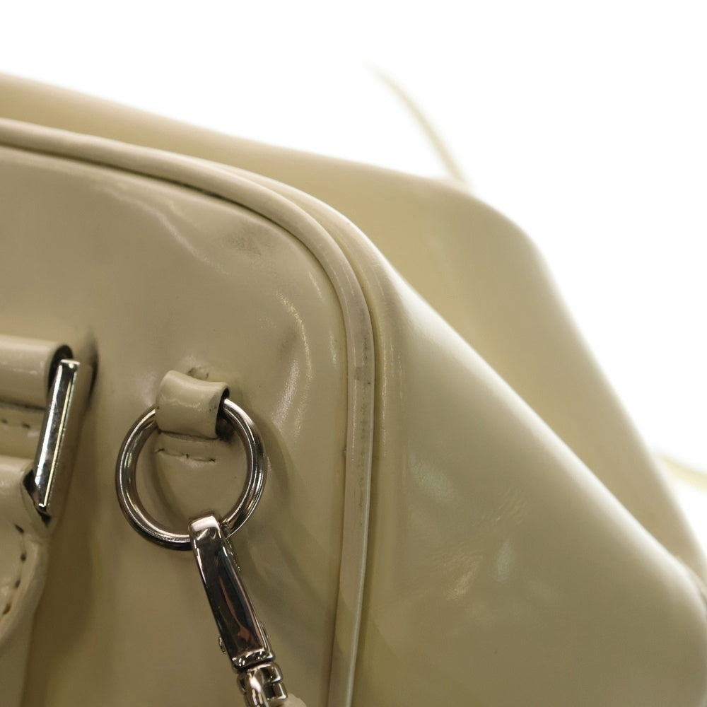 JIL SANDER(ジルサンダー) アイボリー レザーロゴバッグ 2WAY