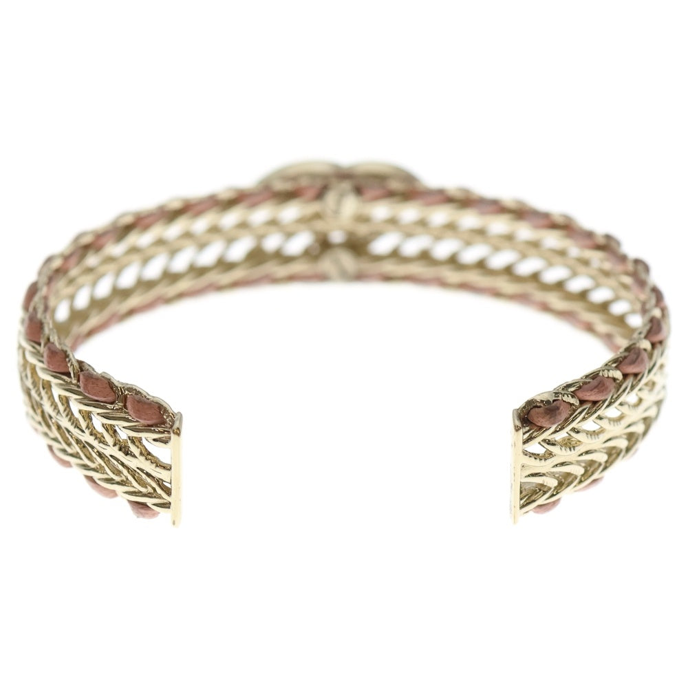 CHANEL(シャネル) ココマーク ラインストーン バングル ゴールド レディース B22 S