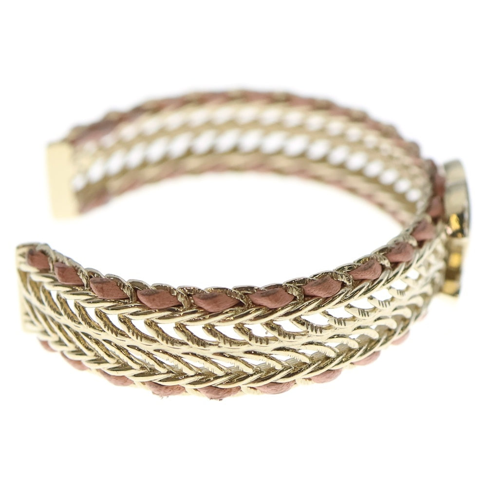 CHANEL(シャネル) ココマーク ラインストーン バングル ゴールド レディース B22 S