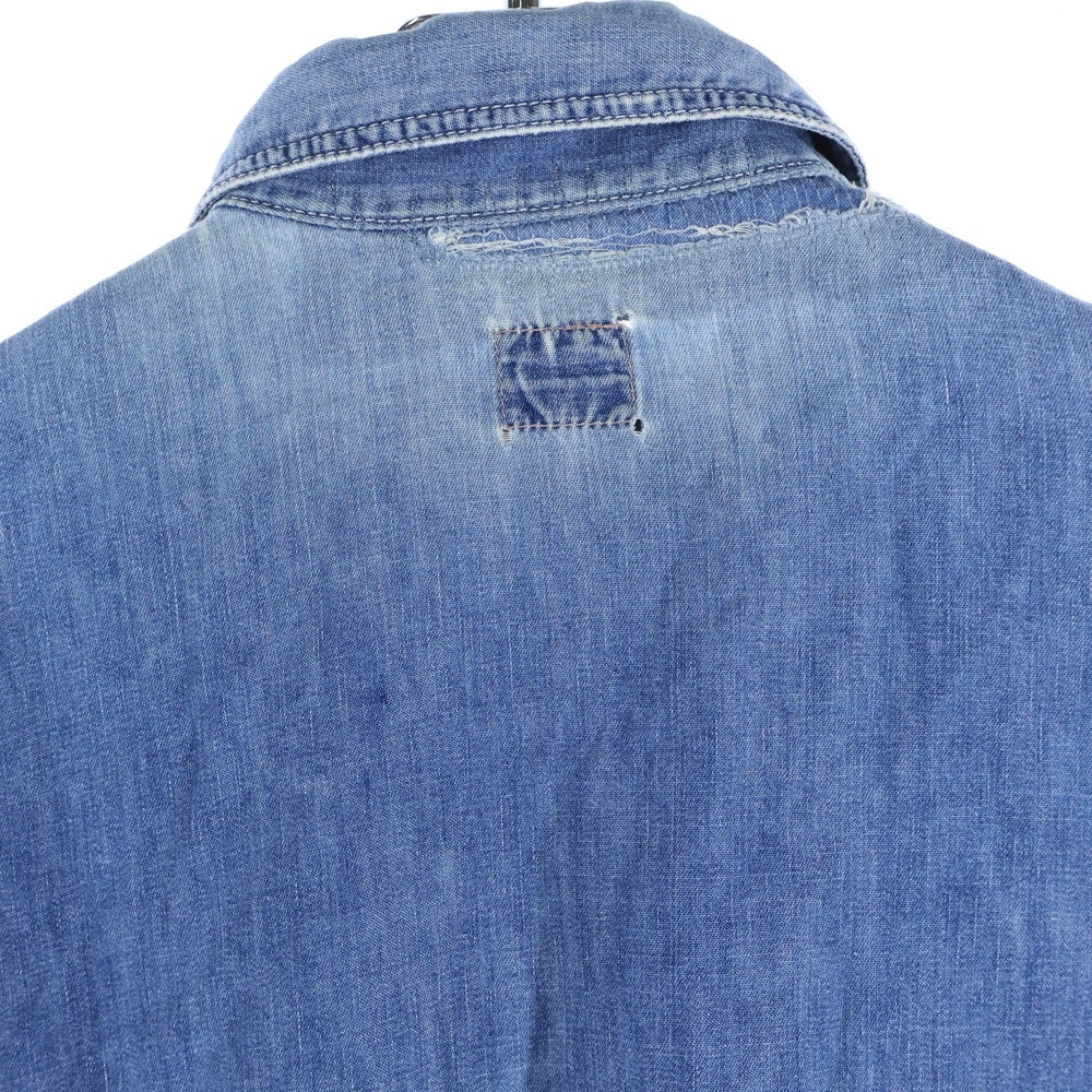 CARHARTT(カーハート) HEART TAG DENIM SHIRT 復刻 ハートタグ デニム シャツ インディゴ E746-CH180