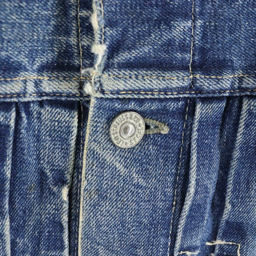Levi's(リーバイス) 50-60s VINTAGE 2nd 507XX 紙パッチ BIG E ボタン裏無刻印 ハギ付き デンムジャケット インディゴ