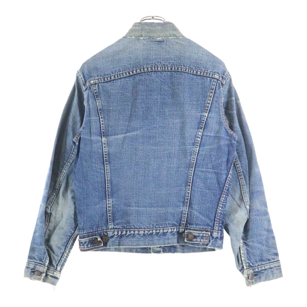Levi's(リーバイス) 60s-70s VINTAGE 70505 BIG-E ボタン裏刻印524 ブランケット付きデニムトラッカージャケット インディゴ