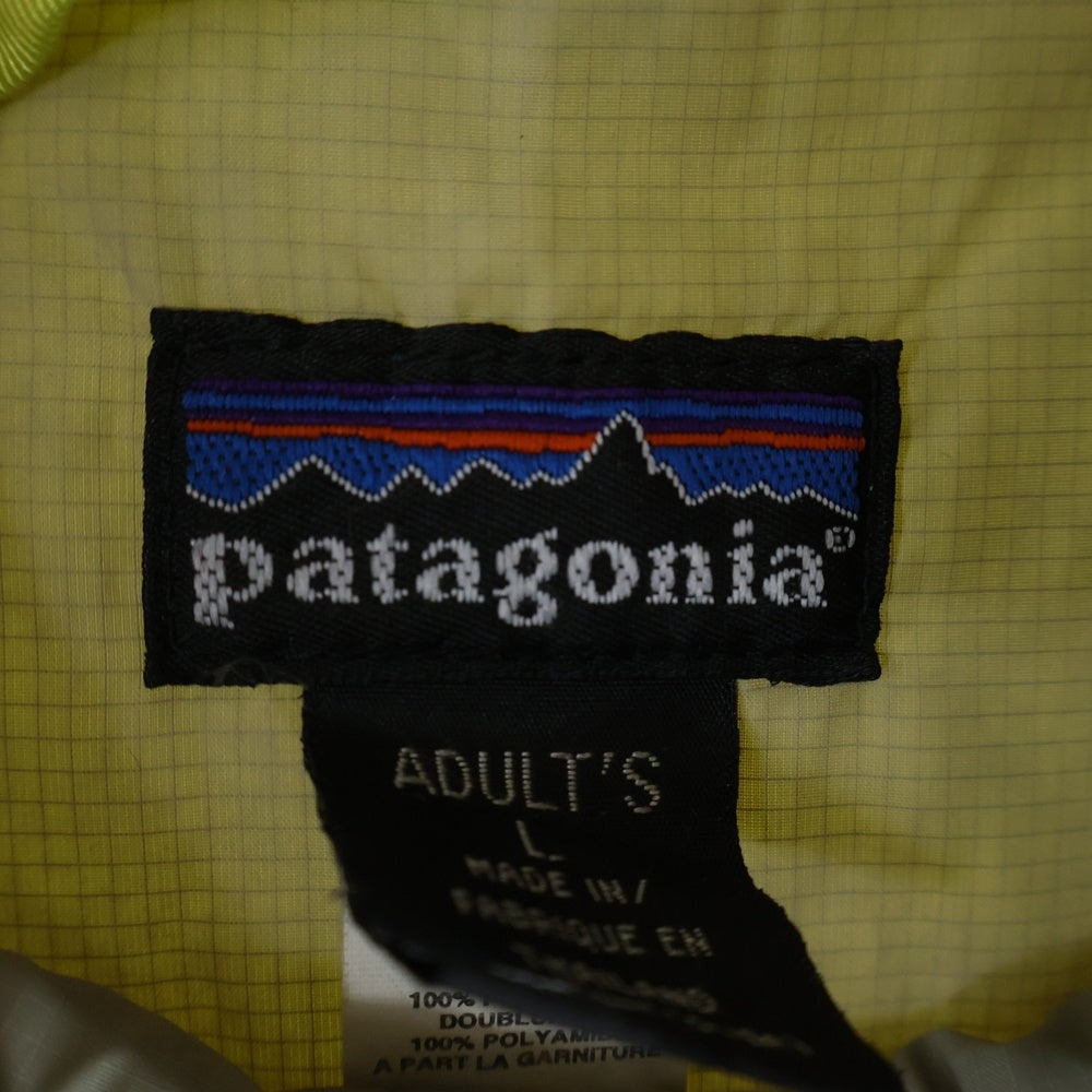 PATAGONIA(パタゴニア) 00s VINTAGE Puff Ball Pullover Jacke パフボールジャケット イエロー