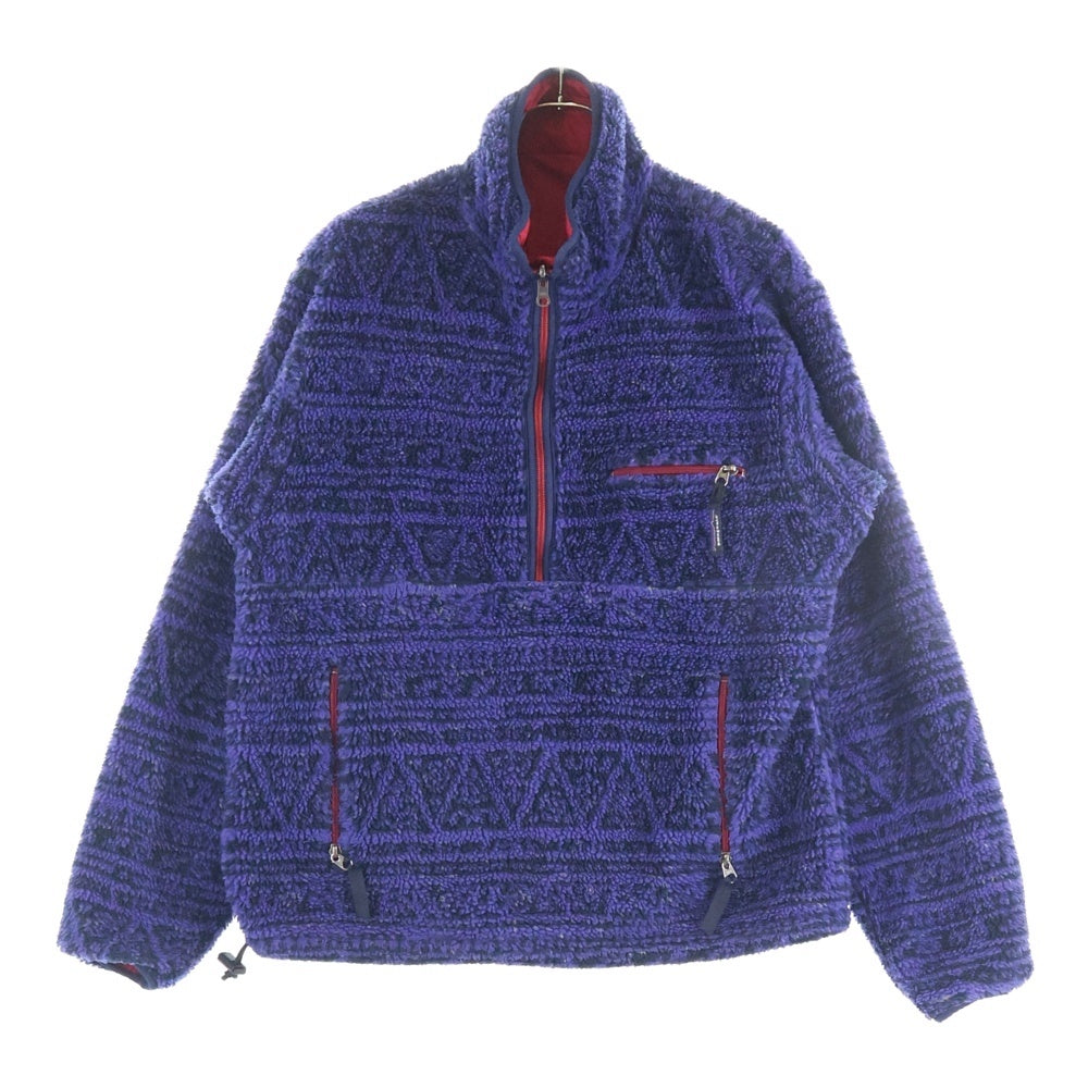 PATAGONIA(パタゴニア) 90S VINTAGE Glissade Pullover Sarasa ヴィンテージ グリーセード サラサ フリース リバーシブル ハーフジップ プルオーバー ジャケット
