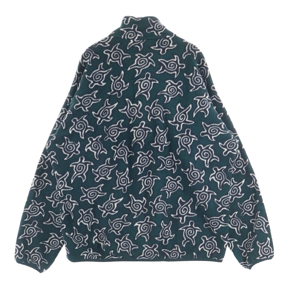 PATAGONIA(パタゴニア) 90S VINTAGE ZEN TURTLES SNAP T ゼン タートルズ スナップ ティー プルオーバー フリース カーキ