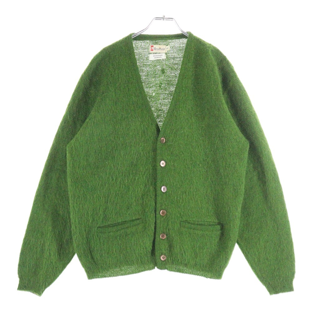 VINTAGE(ヴィンテージ) 50S BRADFIELD MOHAIR WOOL CARDIGAN ブラッドフィールド グリーン