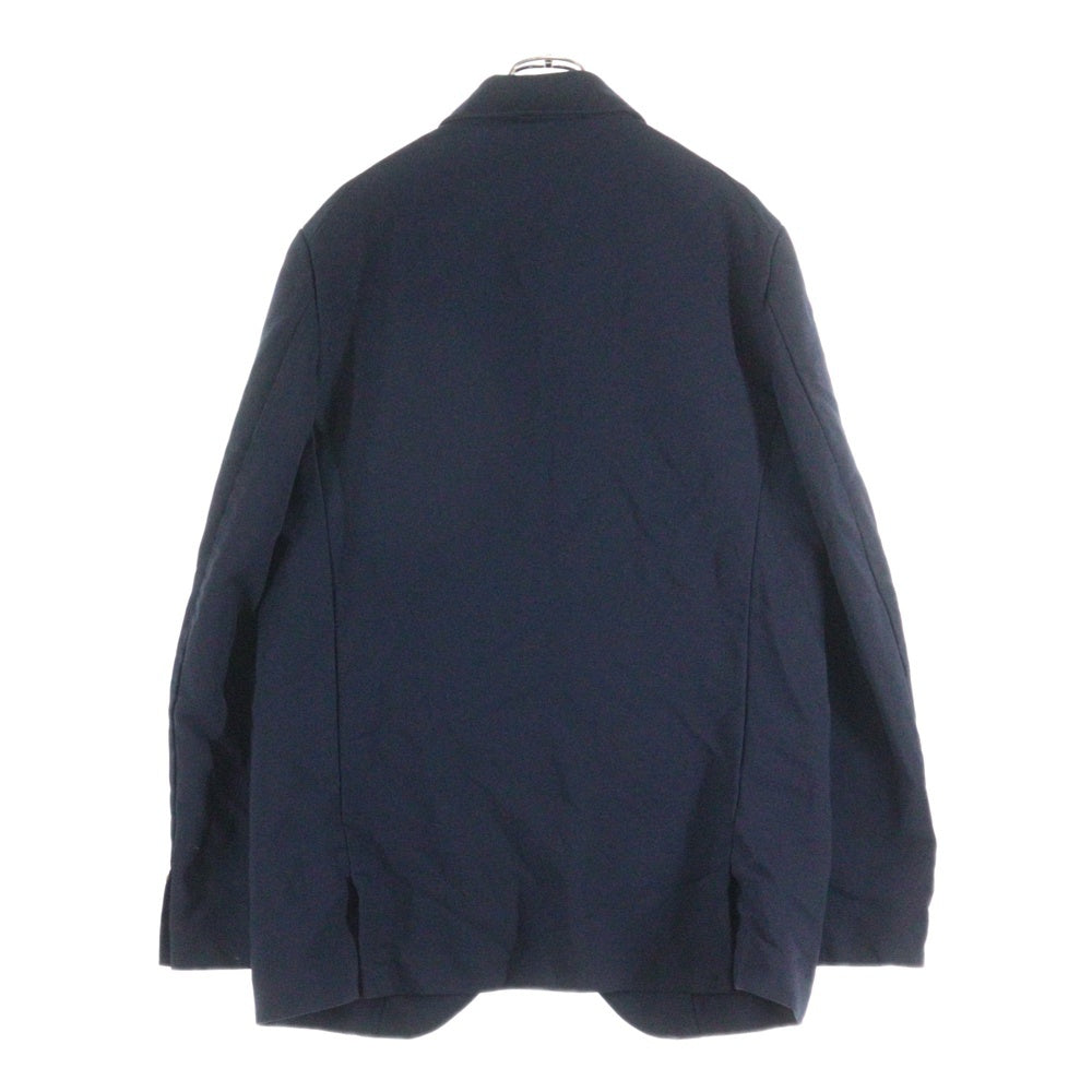 COMME des GARCONS HOMME DEUX(コムデギャルソン オムドゥ) エステルサージ ポリ縮絨 テーラードジャケット ネイビー
