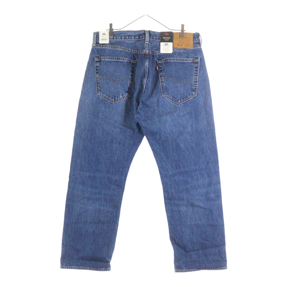Levi's(リーバイス) PREMIUM SELVEDGE EXCLUSIVE 501(R) LENGTH28 PC9-79830-0359 プレミアム セルビッチ ストレートデニムパンツ ブルー