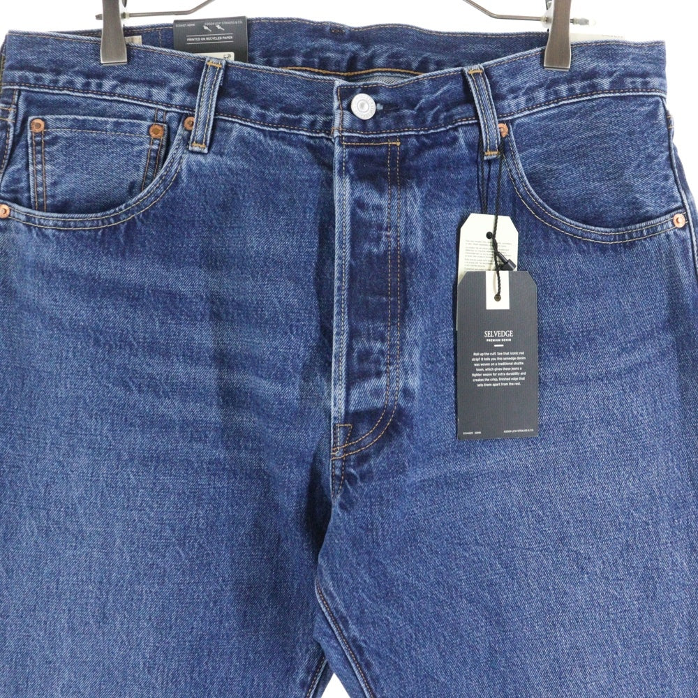 Levi's(リーバイス) PREMIUM SELVEDGE EXCLUSIVE 501(R) LENGTH28 PC9-79830-0359 プレミアム セルビッチ ストレートデニムパンツ ブルー