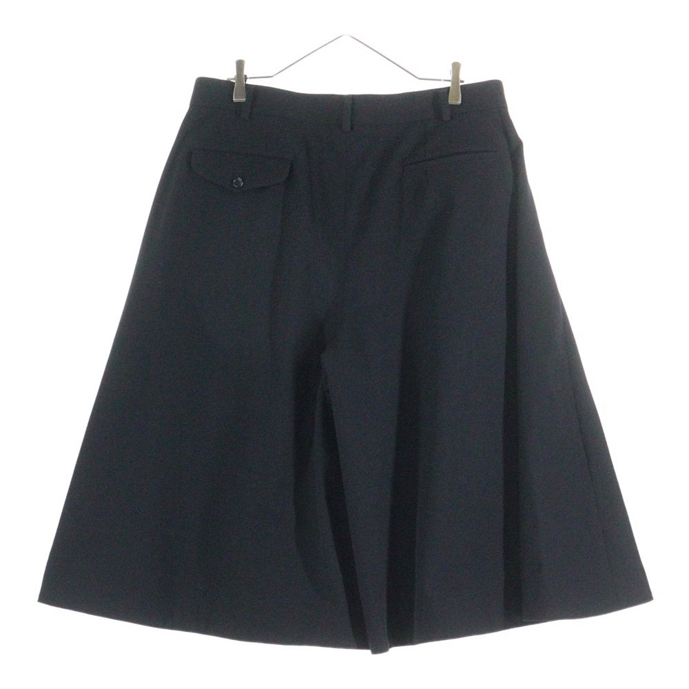 COMME des GARCONS HOMME PLUS(コムデギャルソンオムプリュス) Extra loose leg bermuda shorts エクストラルーズレッグ バミューダショーツ ハーフパンツ PP-P020 ブラック