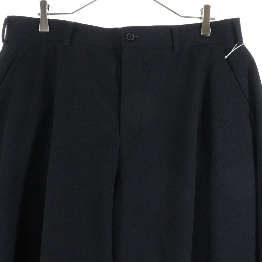 COMME des GARCONS HOMME PLUS(コムデギャルソンオムプリュス) Extra loose leg bermuda shorts エクストラルーズレッグ バミューダショーツ ハーフパンツ PP-P020 ブラック