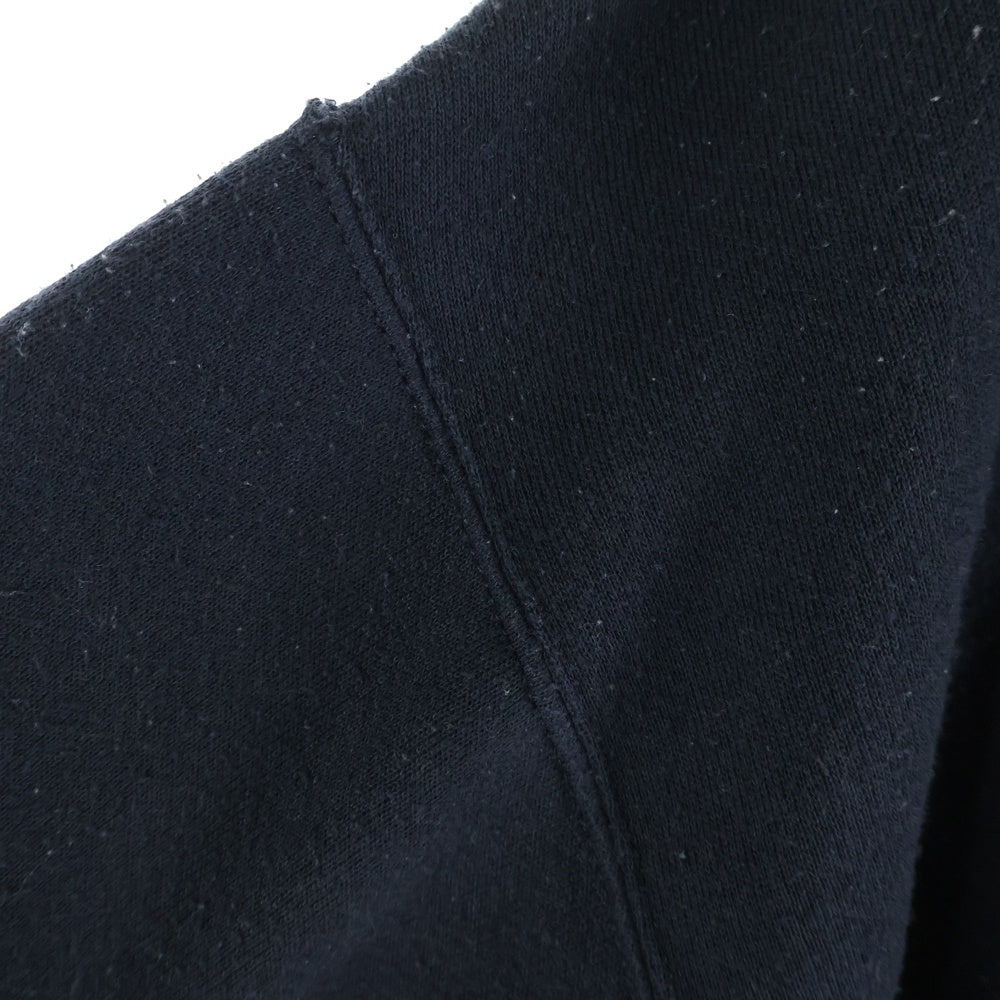 HARLEY DAVIDSON(ハーレーダビッドソン) 90s FLAMES CREWNECK SWEAT 袖フレイム クルーネックスウェット 長袖トレーナー ブラック 21761