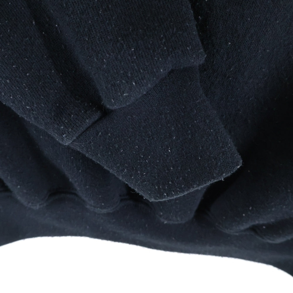 HARLEY DAVIDSON(ハーレーダビッドソン) 90s FLAMES CREWNECK SWEAT 袖フレイム クルーネックスウェット 長袖トレーナー ブラック 21761