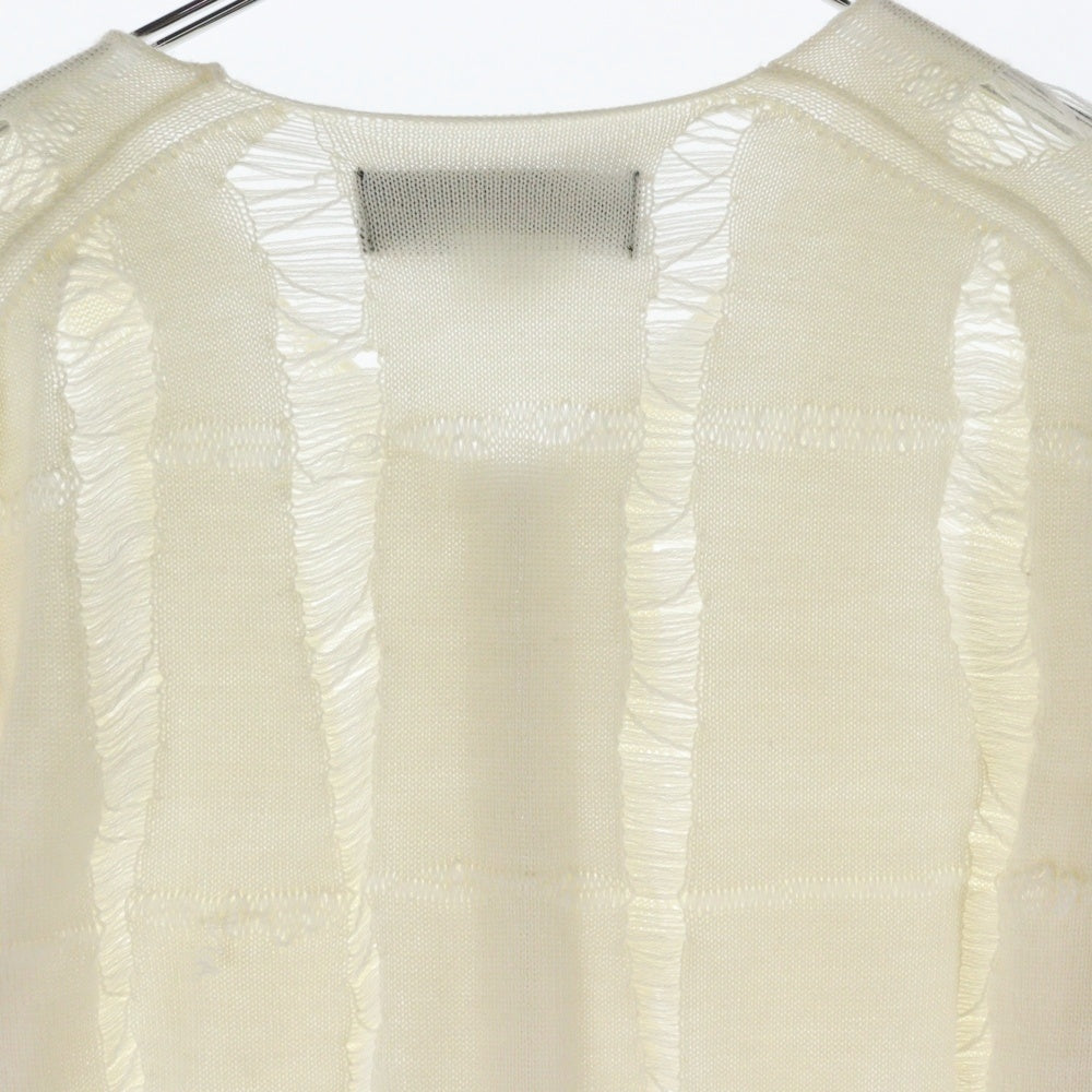 COMME des GARCONS HOMME PLUS(コムデギャルソンオムプリュス) AD2012 NEITHER MAN FOR WOMAN期 ZIP UP KNIT ジップアップ ニット レディース PK-N014