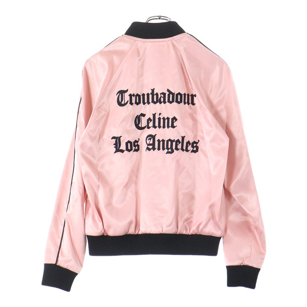 CELINE(セリーヌ) ルバドールテディジャケット ブルゾン ピンク RV022048S