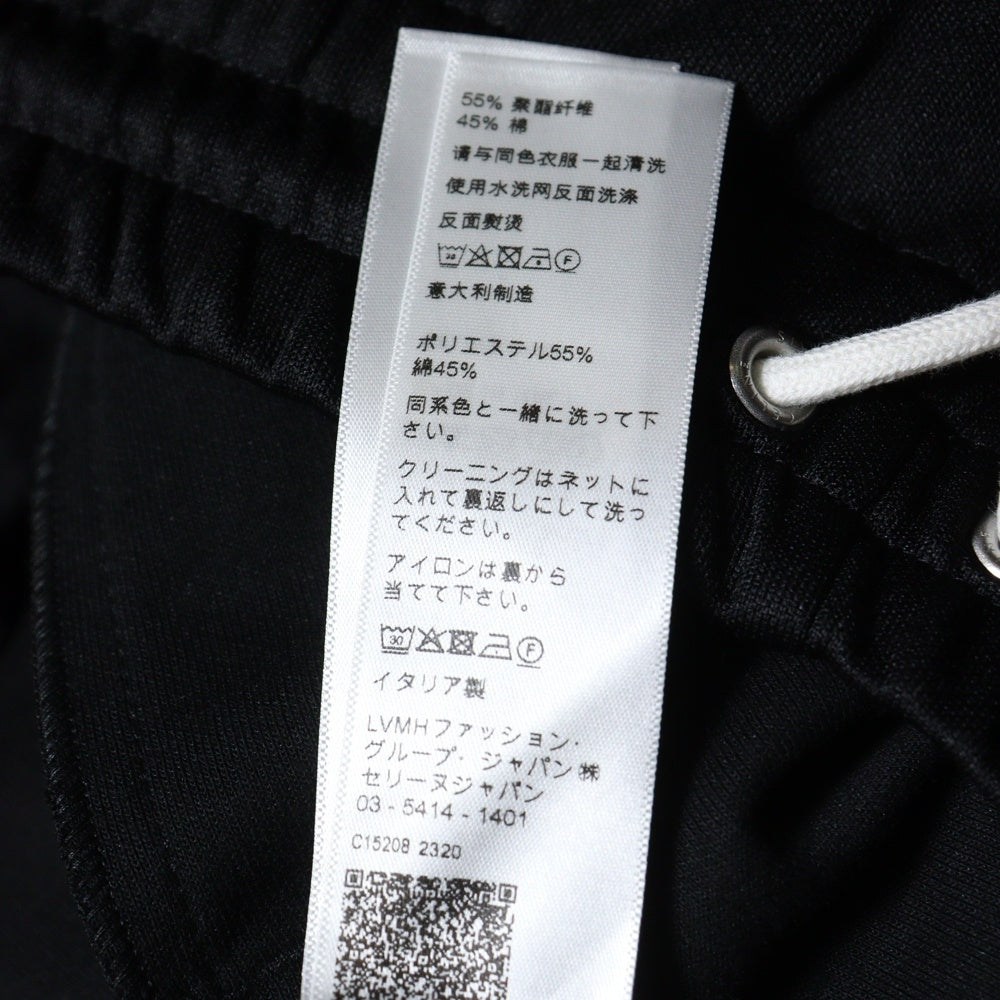 CELINE(セリーヌ) 21AW ダブルフェイスサイドラインパンツ トラックパンツ 2Z099121O ブラック