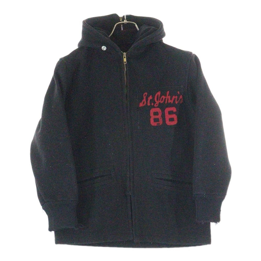 VINTAGE(ヴィンテージ) 80s TROPHY JACKETS CADET COAT トロフィー ジャケット カデット コート ブラック