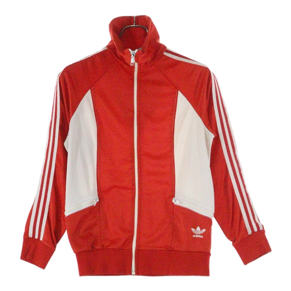 adidas(アディダス) 70-80S TRACK JACKET KEYROLAN トレフォイルロゴ トラックジャケット ジャージ レッド/ホワイト