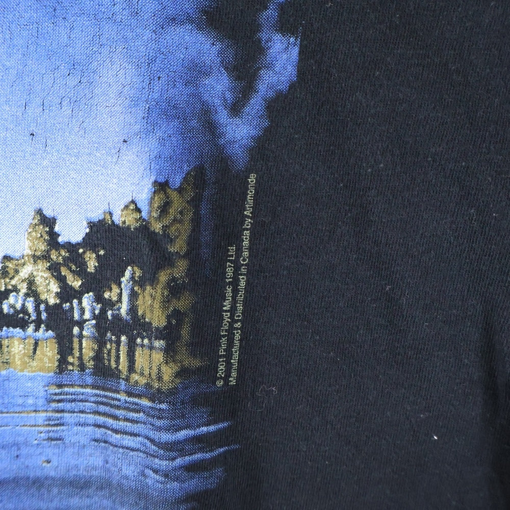 VINTAGE(ヴィンテージ) 00s PINK FLOYD WISH YOU WERE HERE ARTIMONDEボディ ピンクフロイド 両面プリント 半袖Tシャツ ブラック