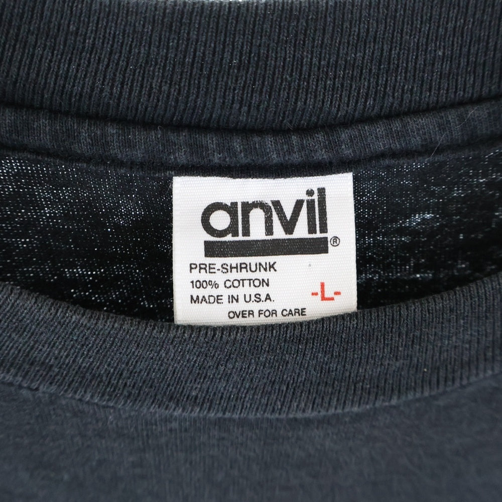 VINTAGE(ヴィンテージ) 90s SOUNDGARDEN BAD MOTOR FINGER Anvilボディ バッドモーターフィンガー 両面プリント 半袖Tシャツ カットソー ブラック