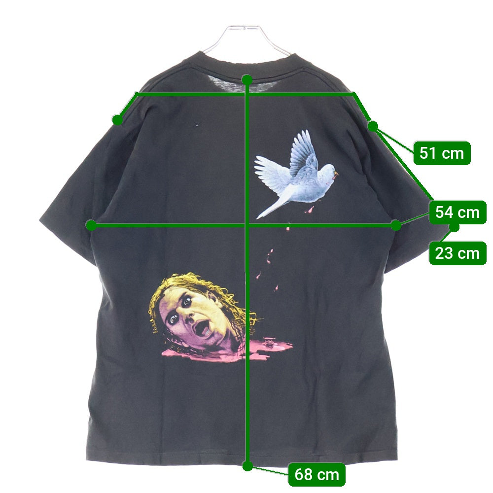 VINTAGE(ヴィンテージ) 90s OZZY OSBOURNE MONOWISE LIMITED TEE ALL SPORTボディ オジーオズボーン 両面プリント 半袖Tシャツ ブラック