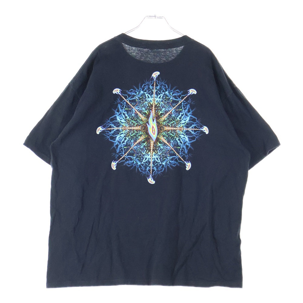 VINTAGE(ヴィンテージ) 00s TOOL Lateralus TEE 2006 ANVILボディ トゥール フラクタル 幾何学 バンド 両面プリント 半袖Tシャツ ブラック