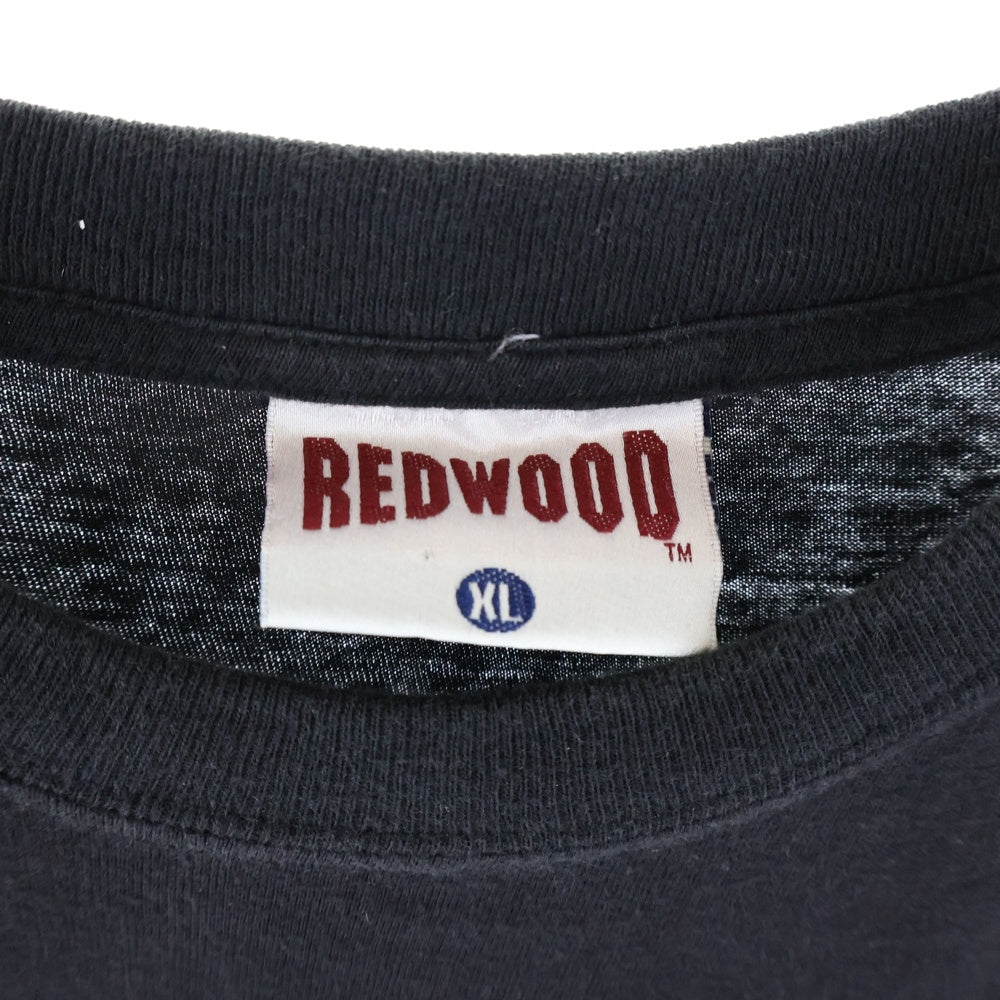 VINTAGE(ヴィンテージ) 90s MANOWAR HELL ON STAGE 1998 TOUR TEE REDWOODボディ マノウォー 半袖Tシャツ バンドTシャツ ブラック