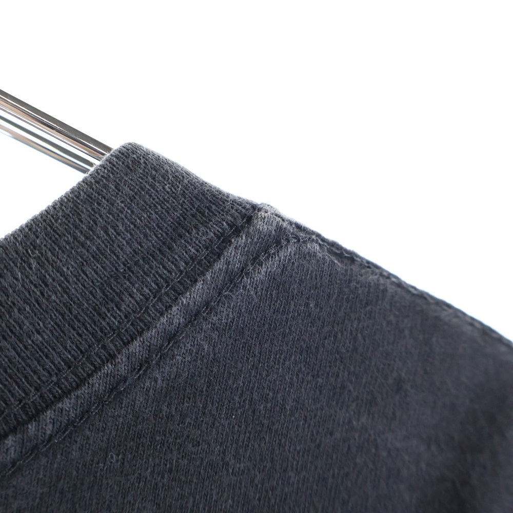 HARLEY DAVIDSON(ハーレーダビッドソン) 00s VINTAGE EAGLE FLAMES BAR&SHIELD TEE イーグルフレイムス ファイヤー バーアンドシールド プリント 2000 半袖Tシャツ ブラック