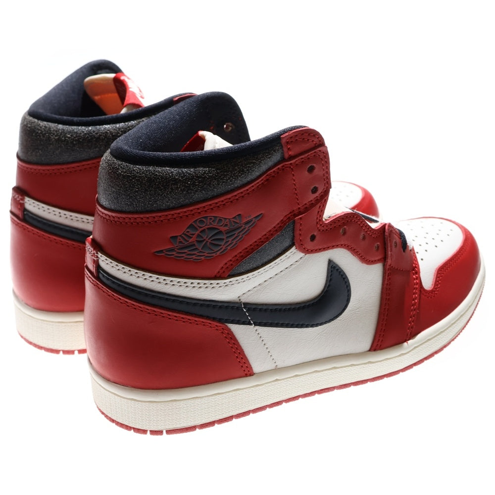 NIKE(ナイキ) AIR JORDAN 1 HIGH OG LOST FOUND CHICAGO エアジョーダン1 ハイ OG ロスト&ファウンド シカゴ レッド/ホワイト US9.5/27.5cm DZ5485-612