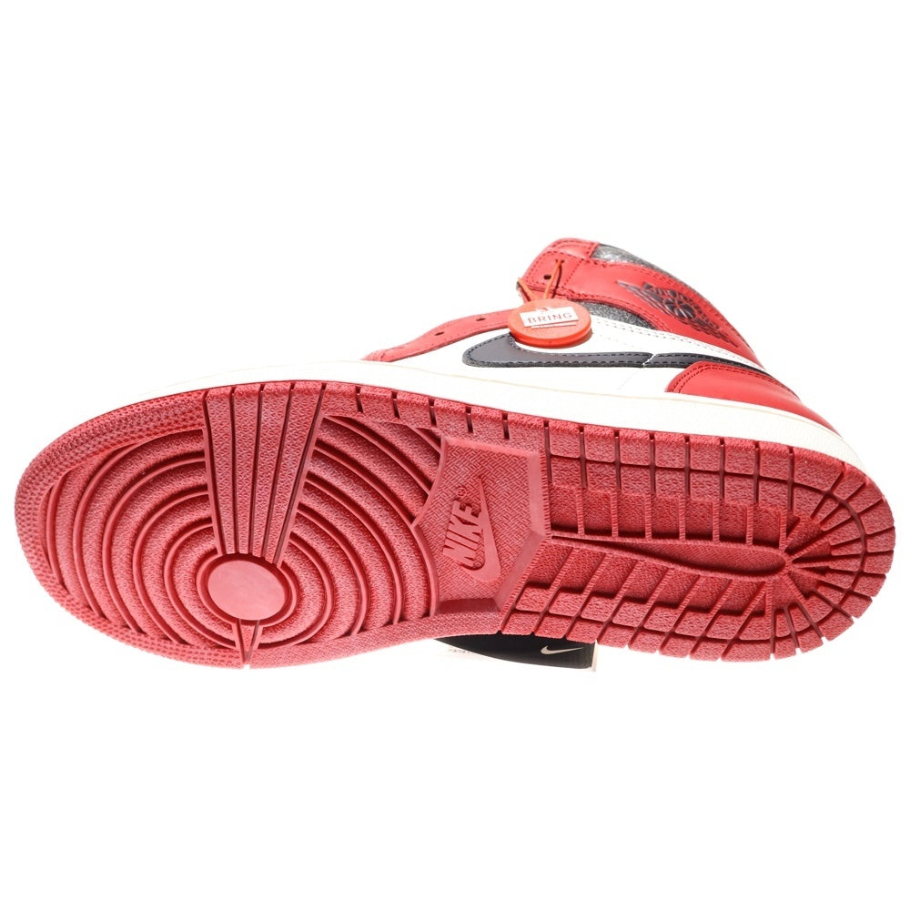 NIKE(ナイキ) AIR JORDAN 1 HIGH OG LOST FOUND CHICAGO エアジョーダン1 ハイ OG ロスト&ファウンド シカゴ レッド/ホワイト US9.5/27.5cm DZ5485-612