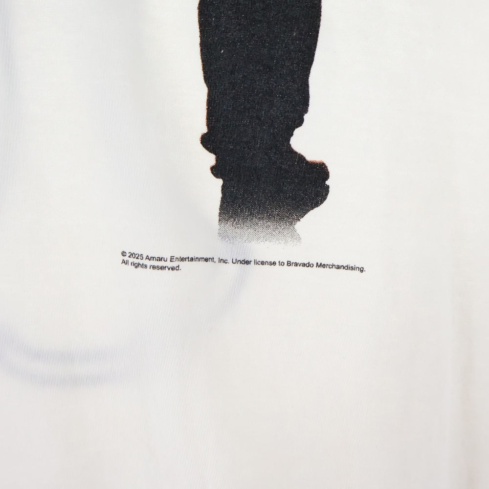 SAINT MICHAEL(セントマイケル) 2PAC 2PC_SS TEE SM-HR8-000-C15 半袖Tシャツ プリント ホワイト