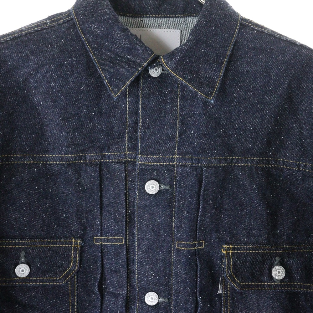 New Manual(ニュー マニュアル) #006 LV 2nd T-BACK JACKET JK-YY-0003 セカンドデニムジャケット インディゴブルー Tバック ワンウォッシュ